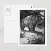 Alice B. Woodward : Carte postale Diprotodon art (Devant / Derrière)