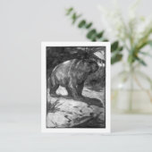 Alice B. Woodward: Diprotodon art briefkaart (Staand voorkant)