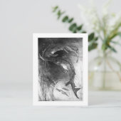 Alice B. Woodward: Ichthyosaurs briefkaart (Staand voorkant)