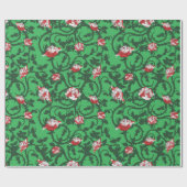 Alice beschilderd roos inpakpapier (Vlak)