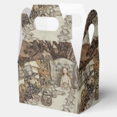 Alice Birthday Unverjaardagskonijn Hatter Party Bedankdoosjes (Geopend)