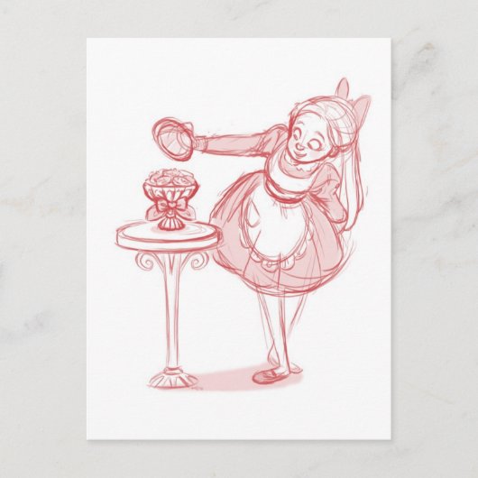 Alice Briefkaart (Voorkant)