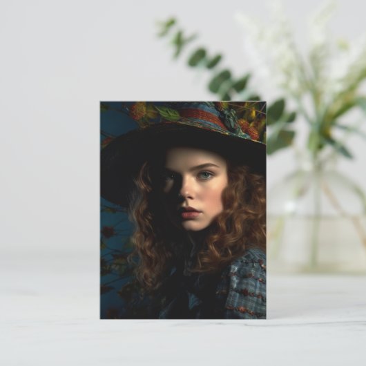 Alice Briefkaart (Staand voorkant)