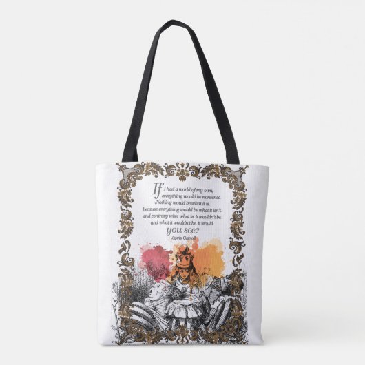 Alice Canvas tas (Achterkant)