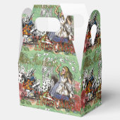 alice cards wonderland hatter konijn bedankdoosjes (Geopend)