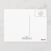 Alice - Carte postale (Dos)