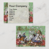 alice cartes pays des merveilles (Devant / Derrière)