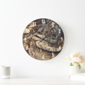 Alice & Caterpillar Arthur Rackham Horloge murale (Maison)