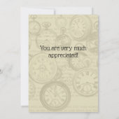 Alice & Cheshire Cat: Fantasievolle Wonderland Fan Bedankkaart (Achterkant)