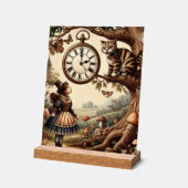 Alice & Cheshire Chat : Whimsical Wonderland Imagi (Angle)