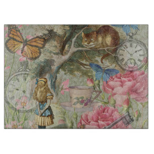 Alice Cheshire Kat Wonderland Boomgaard Snijplank