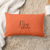 Alice Custom Name Pillow Kussen (Deken)