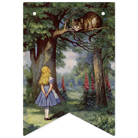 Alice dans des DRAPEAUX de PARTIE d'AMUSEMENT du (Deuxième drapeau)