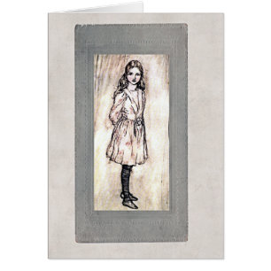 Alice dans la carte du pays des merveilles