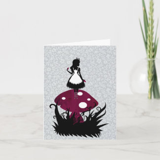 Alice dans la carte du pays des merveilles