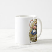 Alice dans la tasse de Flamant rose du pays des (Devant droit)
