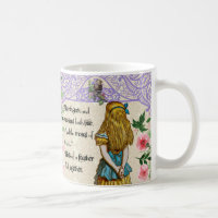 Alice dans la tasse de guillemets du pays des