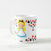 Alice dans la tasse du pays des merveilles (Devant gauche)