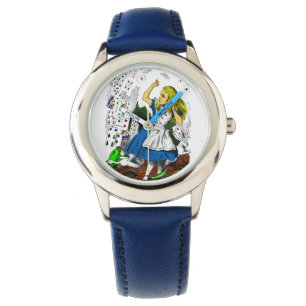 Alice dans l'attaque de montre-bracelet du pays