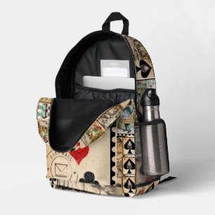 Alice dans le sac scolaire du pays des merveilles