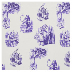 Alice dans le tissu de pourpre du pays des