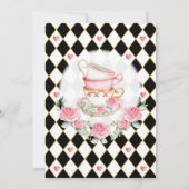 Alice dans l'Onederland Carte de remerciements de  (Dos)