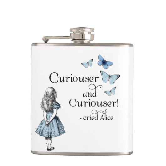 Alice dans un flacon plus curieux de papillons du (Devant)