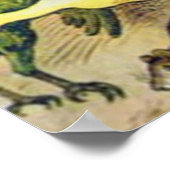 Alice & de Kaarten in Kleur Poster (Hoek)