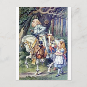 Alice & de Knight in Volledige Kleur Briefkaart