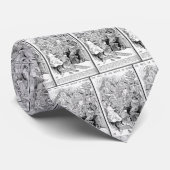 Alice die het konijnenhol omlaag gooit stropdas (Opgerold)