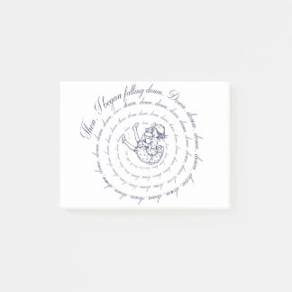 Alice Down The Rabbit Hole Post-it® Notes