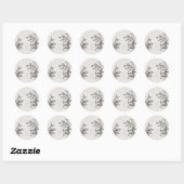 Alice Down The Rabbit Hole Sticker (Feuille)
