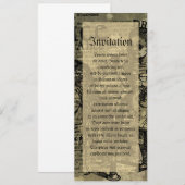 Alice Drink me Collage Kaart (Voorkant / Achterkant)