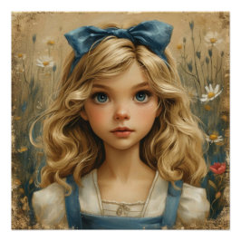 Alice' Dromerige Odyssee: Wonderlandstreken Perfect Poster