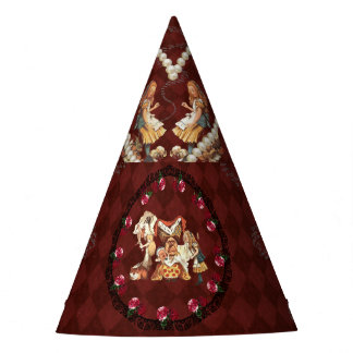 Alice Duchess Cheshire Hearts Bourgondië Feesthoedjes