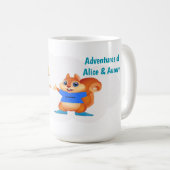 Alice en Aurovy Theme Koffiemok (Voorkant rechts)