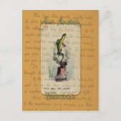 Alice en Bill the Lizard Briefkaart (Voorkant)