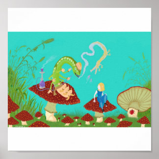 Alice en Caterpijler Poster