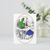 Alice en de Caterpijler Briefkaart (Staand voorkant)