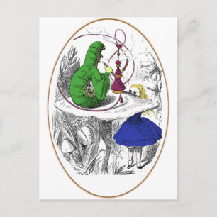 Alice en de Caterpijler Briefkaart