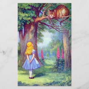 Alice en de Cheshire Cat Full Color