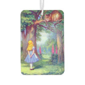 Alice en de Cheshire Cat Luchtverfrisser (Achterkant)