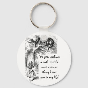 Alice en de Cheshire Cat Sleutelhanger