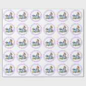 Alice en de derde pijler in Wonderland Cadeaupapier (Vlak)