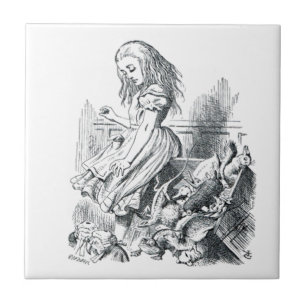 Alice en de Eekhoorns Tegeltje