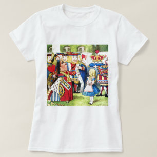 ALICE EN DE KONINGIN VAN DE HOORZITTING IN WONDERL T-SHIRT