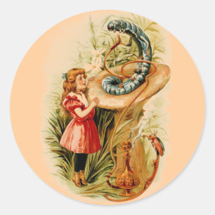 Alice en de Stickers van de Caterstrand Round