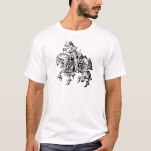 Alice en de White Knight T-shirt