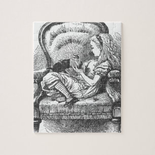 Alice en haar Kitten Legpuzzel