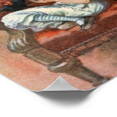 Alice en haar Kitten Poster (Hoek)